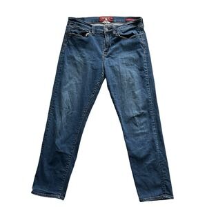Lucky Women's Size 10 / 30 Jeans Sofia Capri Mid-Rise Medium Wash 99% Cotton
